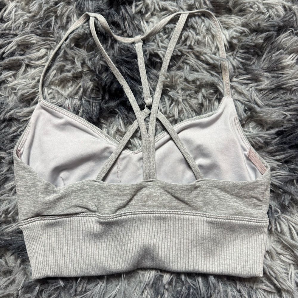 Alo Yoga Alosoft Lavish Sports Bra - Picture 2 of 3